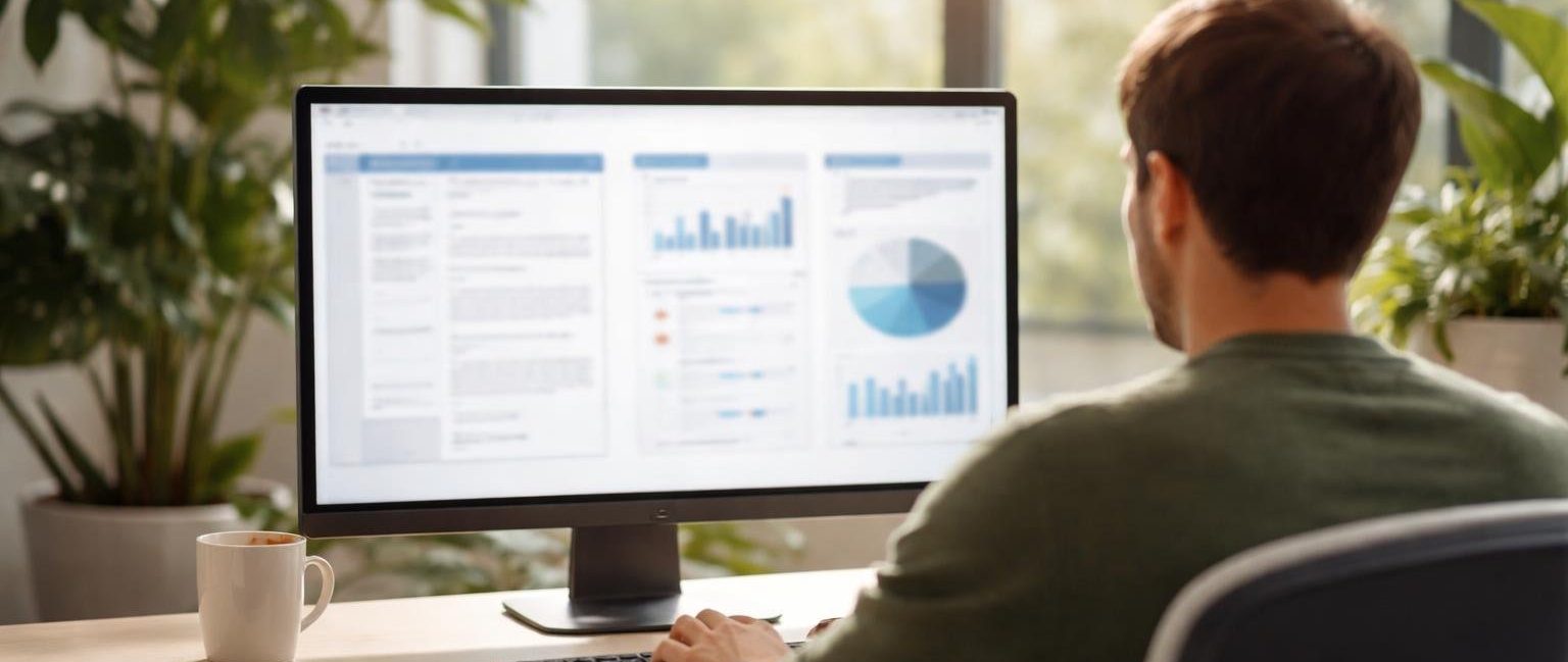 personne-ordinateur-bureau-plantes-fenetre