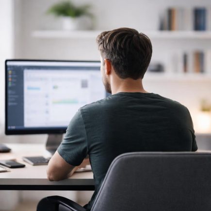 personne-bureau-ordinateur-environnement-minimaliste