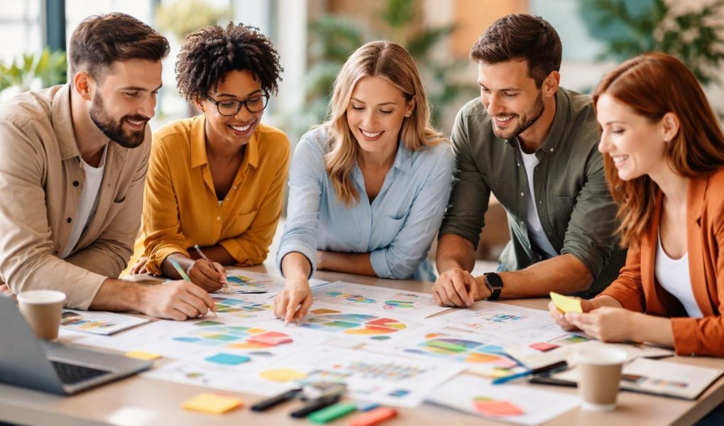 professionnels-reunion-bureau-table-croquis