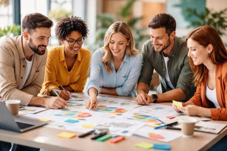 professionnels-reunion-bureau-table-croquis