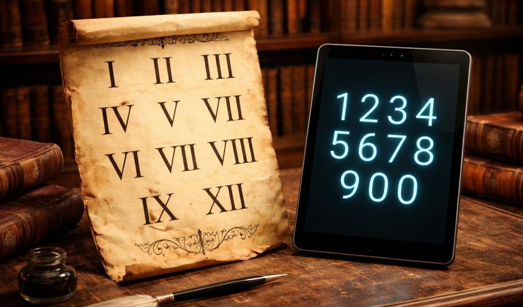 parchemin-chiffres-tablette-bibliotheque-ancienne