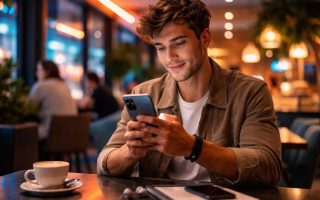 jeune-cafe-smartphone-neons