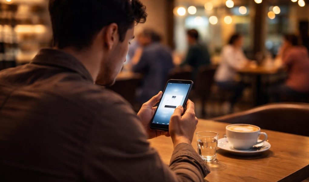 personne-dos-cafe-smartphone-ambiance