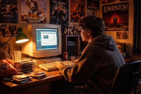 adolescent-bureau-retro-ordinateur-vintage