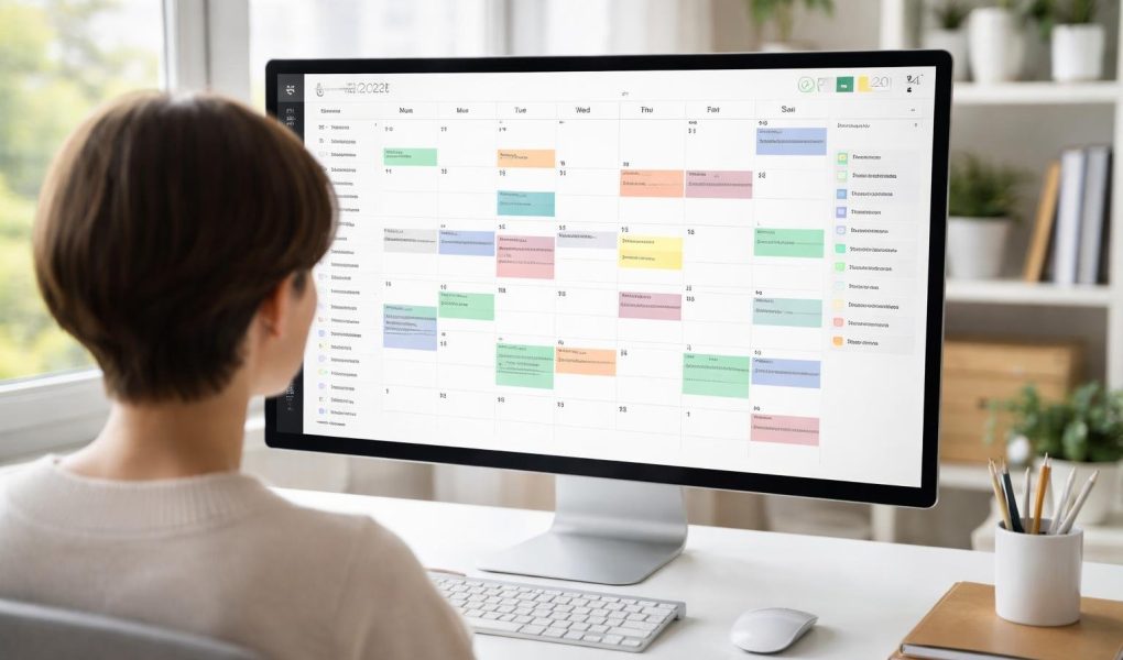 calendrier-ecran-bureau-lumineux